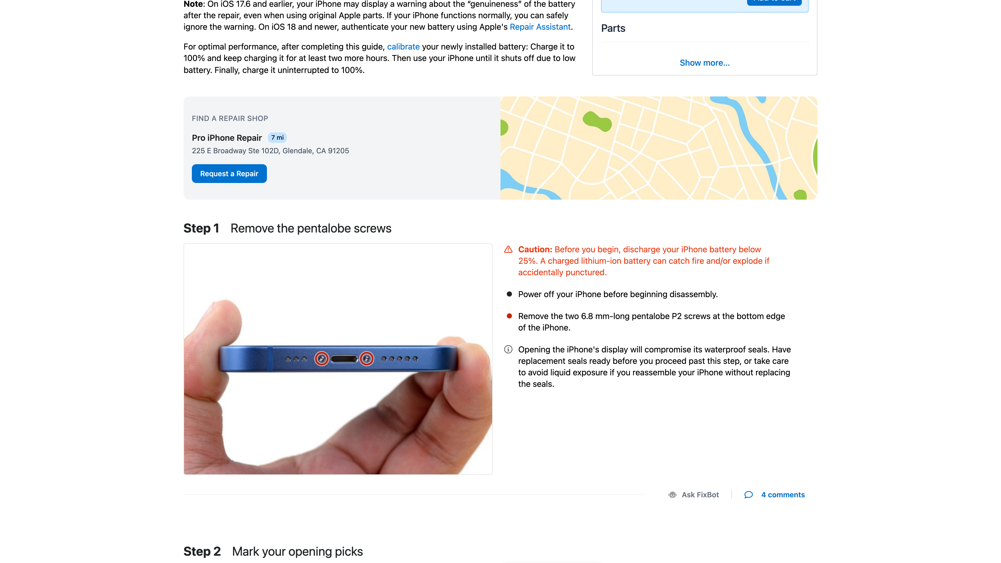 The iPhone 13 battery replacement guide: introduction, required tools list and the first photo-illustrated step